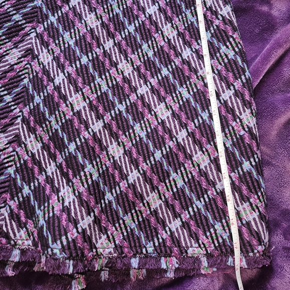 Kate Spade Wool Mini Skirt Glitter Twill Rare Vintage Discontinued 14 NWOT - Picture 15 of 15